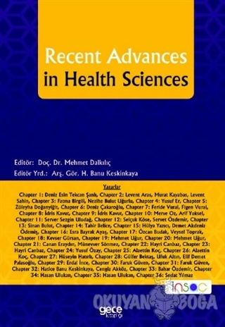 Recent Advances in Health Sciences - Mehmet Dalkılıç - Gece Kitaplığı