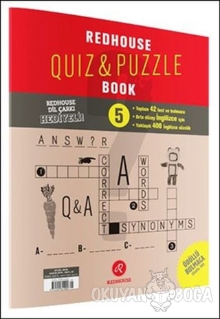Redhouse Quiz & Puzzle Book Sayı: 5 Ekim 2016 - Kolektif - Redhouse Ki