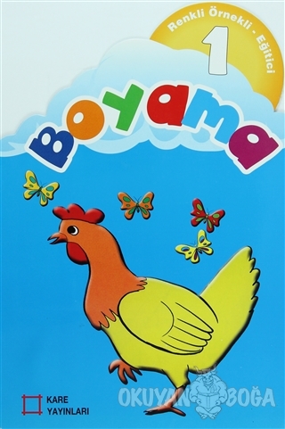 Renkli Örnekli Eğitici Boyama 1 - Kolektif - Kare Yayınları - Okuma Ki