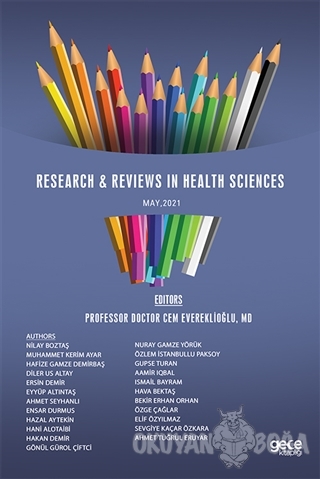 Research Reviews in Health Sciences, May - Cem Evereklioğlu - Gece Kit