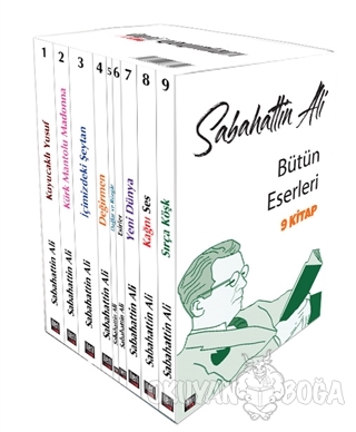 Sabahattin Ali Seti (9 Kitap Takım) - Sabahattin Ali - İleri Yayınları