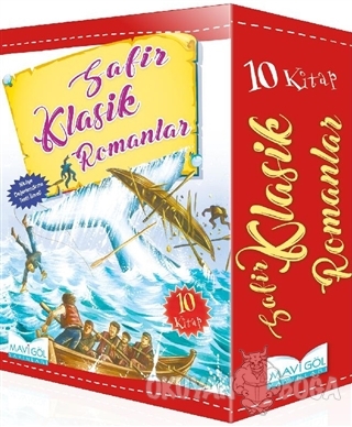 Safir Klasik Romanlar Serisi (10 Kitap) - Jules Verne - Mavi Göl Yayın