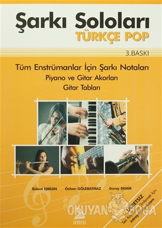 Şarkı Soloları Türkçe Pop - Bülent İşbilen - İntro Yayınları