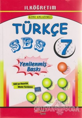 SBS Türkçe 7 - Elif Yaygın - Oran Yayıncılık