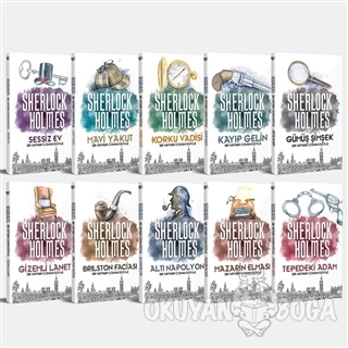 Sherlock Holmes Seti (10 Kitap Takım) - Sir Arthur Conan Doyle - Halk 