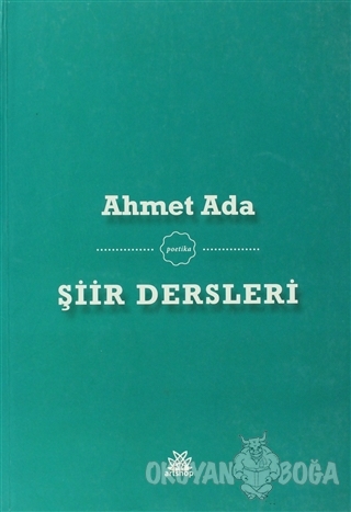 Şiir Dersleri - Ahmet Ada - Artshop Yayıncılık