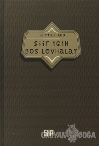 Şiir İçin Boş Levhalar