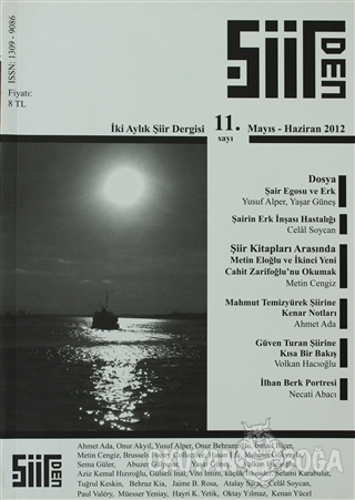 Şiirden İki Aylık Şiir Dergisi Sayı: 11