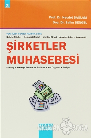 Şirketler Muhasebesi - Salim Şengel - Detay Yayıncılık - Akademik Kita