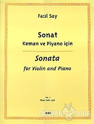 Sonat Keman ve Piyano İçin (Sonata for Violin and Piano) - Fazıl Say -