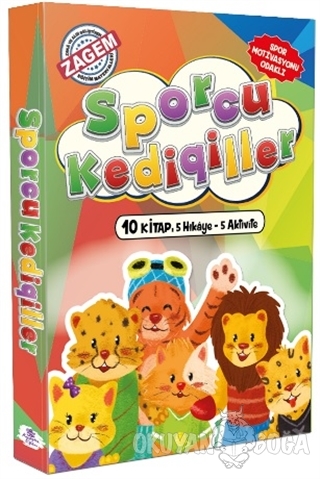Sporcu Kedigiller (10 kitap Takım) - Sultan Yiğiter - Kocagöz Eğitim Y