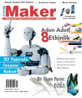 Stem - Maker Magazine Dergisi Sayı : 3 Aralık 2016 - Kolektif - Stem &