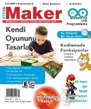 Stem - Maker Magazine Dergisi Sayı : 4 Ocak 2017 - Kolektif - Stem & M