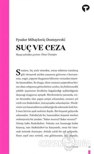 Suc Ve Ceza Fyodor Mihaylovic Dostoyevski Turkuvaz Kitap