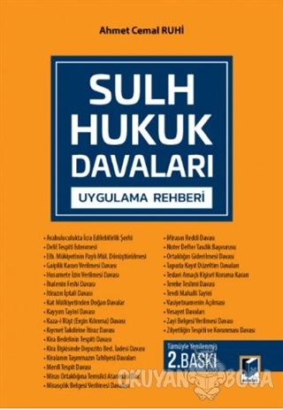 Sulh Hukuk Davaları Uygulama Rehberi (Ciltli) - Ahmet Cemal Ruhi - Ada