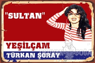 Sultan - Yeşilçam Türkan Şoray Poster - - Melisa Poster - Poster