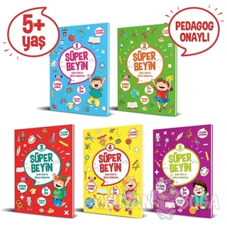 Süper Beyin Serisi (5+ Yaş) (5 Kitap Takım)