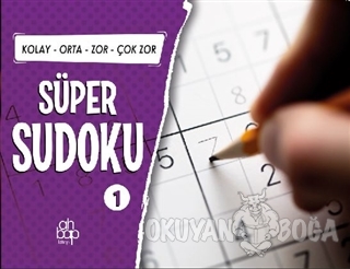 Süper Cep Sudoku 1 - Ayhan Aslan - Ahbap Kitap