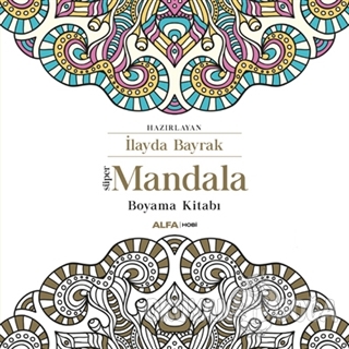 Süper Mandala Boyama kitabı
