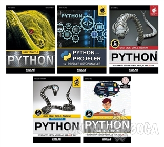 Süper Python Seti 2 (5 Kitap Takım) - Kolektif - Kodlab Yayın Dağıtım