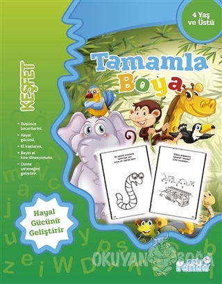 Tamamla Boya 2 - Keşfet - Kolektif - Mavi Panda Yayınları