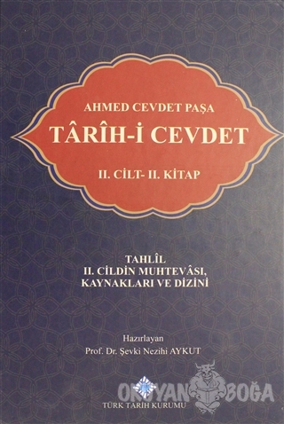 Tarih-i Cevdet Cilt: 2 - 2. Kitap (Ciltli) - Ahmet Cevdet Paşa - Türk 