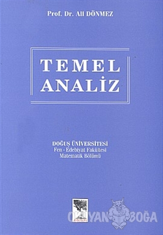 Temel Analiz - Ali Dönmez - Arıkan Yayınları