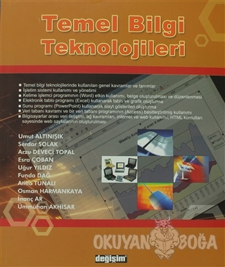 Temel Bilgi Teknolojileri - Umut Altınışık - Değişim Yayınları - Ders 