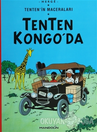 Tenten Kongo'da Tenten'in Maceraları 1 - Herge - Mandolin Yayınları