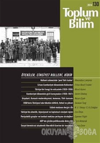 Toplum ve Bilim Sayı: 130 - Kolektif - Birikim Yayınları
