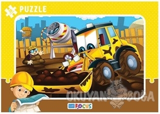 Traktör 30 Parça Puzzle - - Blue Focus Yayınları