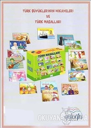 Türk Büyüklerinin Hikayeleri ve Türk Masalları (15 Kitap) - Kolektif -