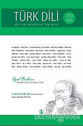 Türk Dili Dergisi Sayı: 751 Temmuz 2014 - Kolektif - Türk Dil Kurumu Y