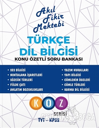 Türkçe Dil Bilgisi Konu Özetli Soru Bankası - Kolektif - Akıl Fikir Me