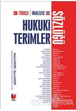 Türkçe-İngilizce Hukuki Terimler Sözlüğü (Ciltli)