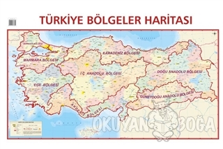 Türkiye Bölgeler Haritası - - MepMedya Yayınları