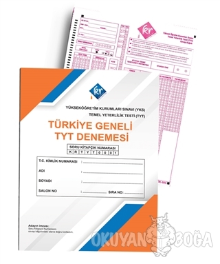 Türkiye Geneli Optikli TYT Denemesi - Kolektif - KR Akademi Yayınları