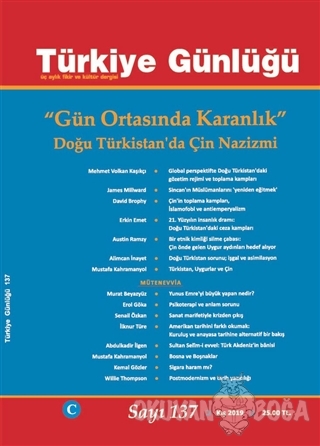Türkiye Günlüğü Dergisi Sayı: 137 Kış 2019 - Kolektif - Cedit Neşriyat