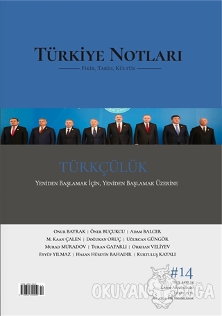 Türkiye Notları Dergisi Sayı 14 - Kolektif - Türkiye Notları Dergisi Y