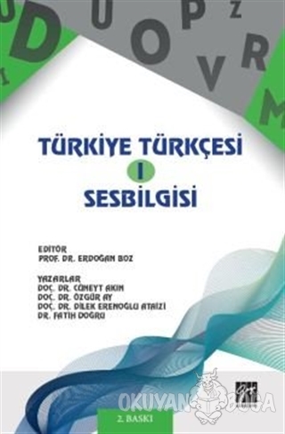 Türkiye Türkçesi 1 - Ses Bilgisi - Fatih Doğru - Gazi Kitabevi