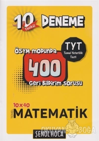 TYT 10 Fasikül Deneme (10x40 Temel Matematik)