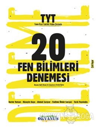 TYT 20 Fen Bilimleri Denemesi - Kolektif - Okyanus Yayınları
