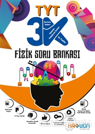 TYT 3K Fizik Soru Bankası - Kolektif - Katyon Yayınları