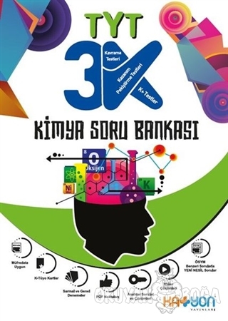 TYT 3K Kimya Soru Bankası - Kolektif - Katyon Yayınları