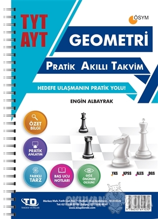 TYT - AYT Geometri Pratik Akıllı Takvim - Engin Albayrak - Tandem Yayı