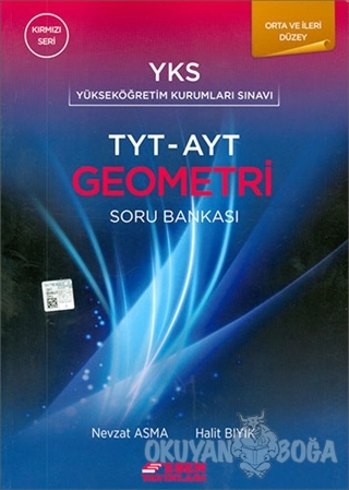 TYT AYT Geometri Soru Bankası Orta ve İleri Düzey (Kırmızı Seri) - Nev