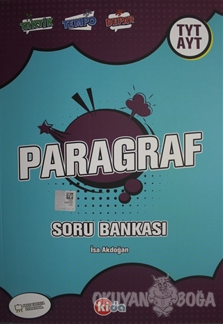 TYT AYT Paragraf Soru Bankası - İsa Akdoğan - Kida Kitap