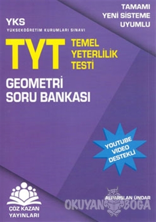 TYT Geometri Soru Bankası - Alparslan Ündar - Çöz Kazan Yayınları