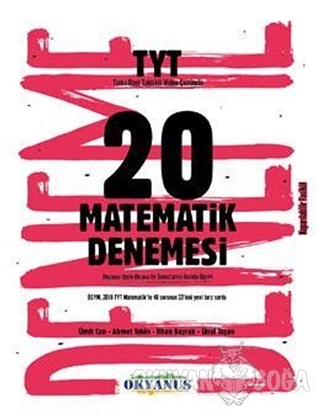 TYT Matematik 20'li Deneme Sınavı - Kolektif - Okyanus Yayınları