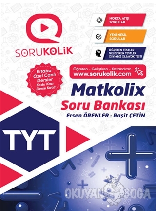 TYT Matkolix Soru Bankası - Ersen Örenler - SORUKOLİK